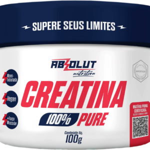 Pote de Creatina 100% Pure Monohidratada Absolut Nutrition 100g
